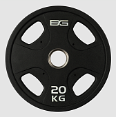 Диск олимпийский профессиональный BRONZE GYM полиуретан 20 кг