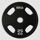 Диск олимпийский профессиональный BRONZE GYM полиуретан 25 кг